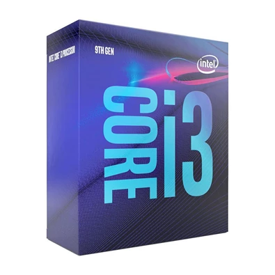Intel Core i3 3,60GHz LGA1151 6MB (i3-9100) box processzor Intel Core i3 3,60GHz LGA1151 6MB (i3-9100) box processzor
