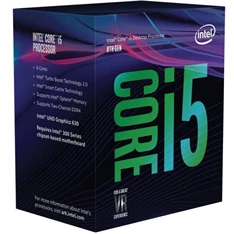 Intel Core i5 3,00GHz LGA1151 9MB (i5-8500) box processzor Intel Core i5 3,00GHz LGA1151 9MB (i5-8500) box processzor