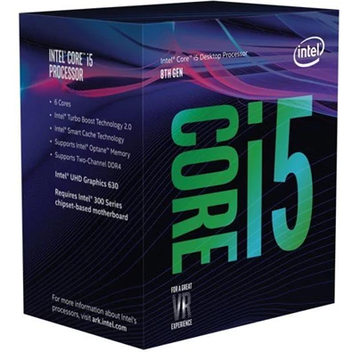 Intel Core i5 3,00GHz LGA1151 9MB (i5-8500) box processzor Intel Core i5 3,00GHz LGA1151 9MB (i5-8500) box processzor