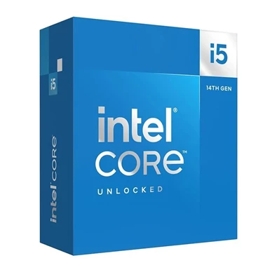 Intel Core i5 3,5GHz LGA1700 24MB (i5-14600KF) box processzor Intel Core i5 3,5GHz LGA1700 24MB (i5-14600KF) box processzor