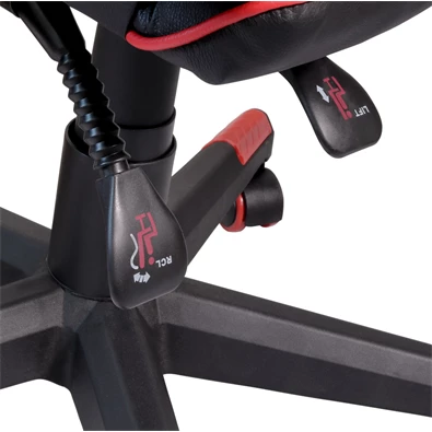 Iris GCG204BR_FT fekete / piros gamer szék Iris GCG204BR_FT fekete / piros gamer szék