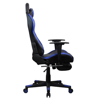 Iris GCH200BK fekete / kék gamer szék Iris GCH200BK fekete / kék gamer szék