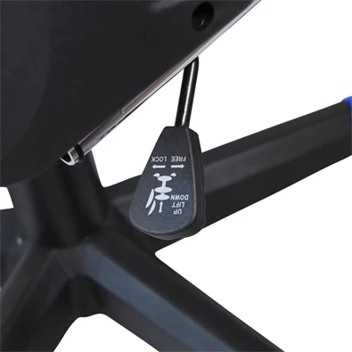 Iris GCH200BK fekete / kék gamer szék Iris GCH200BK fekete / kék gamer szék