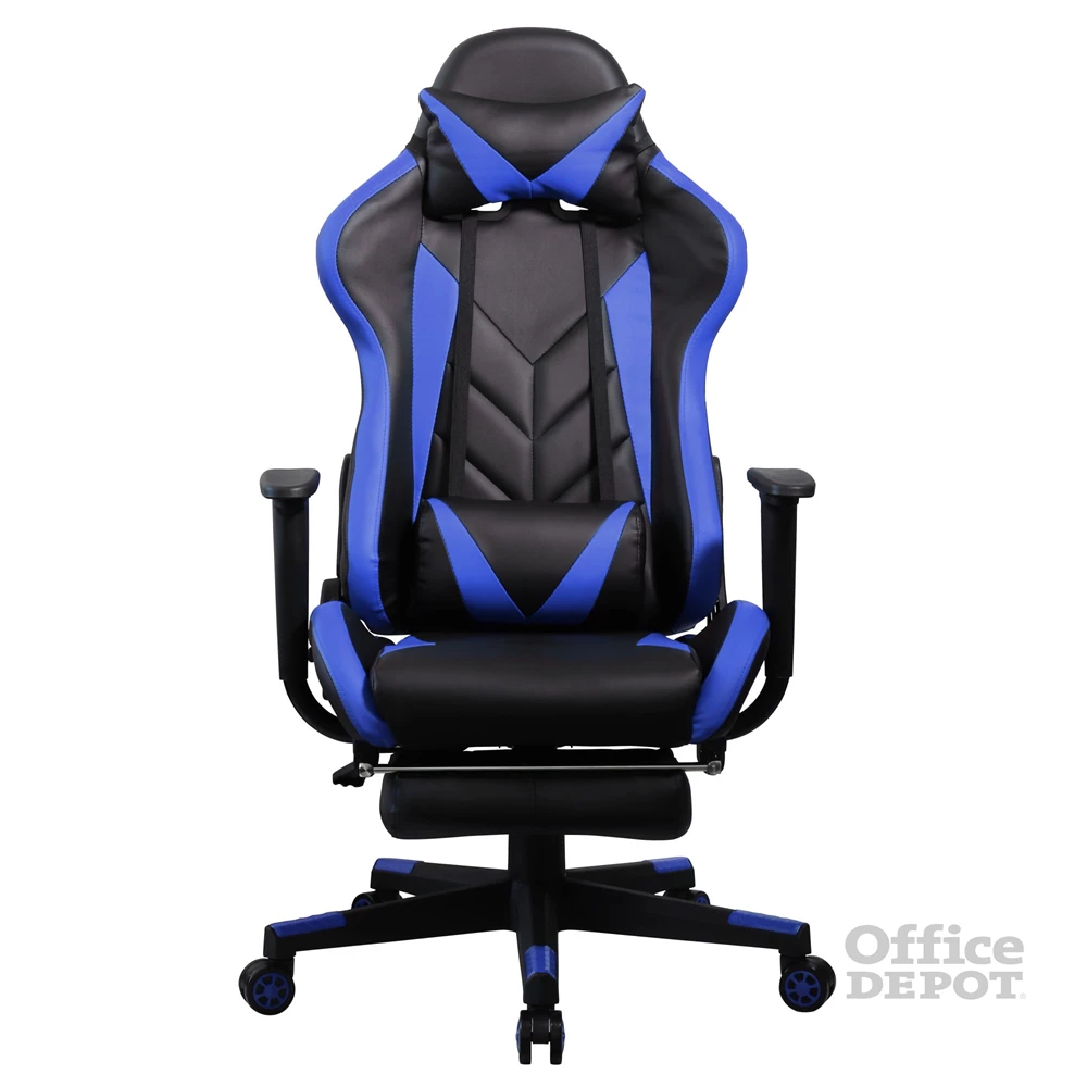 Iris GCH200BK fekete / kék gamer szék