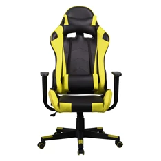 Iris GCH201BC fekete / citromsárga gamer szék Iris GCH201BC fekete / citromsárga gamer szék