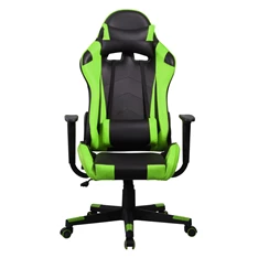 Iris GCH201BE fekete / zöld gamer szék Iris GCH201BE fekete / zöld gamer szék