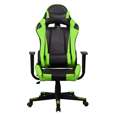 Iris GCH201BE fekete / zöld gamer szék Iris GCH201BE fekete / zöld gamer szék