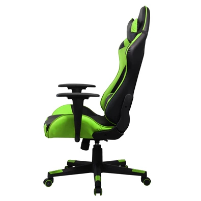 Iris GCH201BE fekete / zöld gamer szék Iris GCH201BE fekete / zöld gamer szék