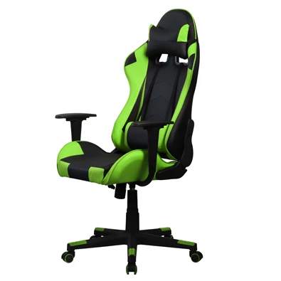 Iris GCH201BE fekete / zöld gamer szék Iris GCH201BE fekete / zöld gamer szék