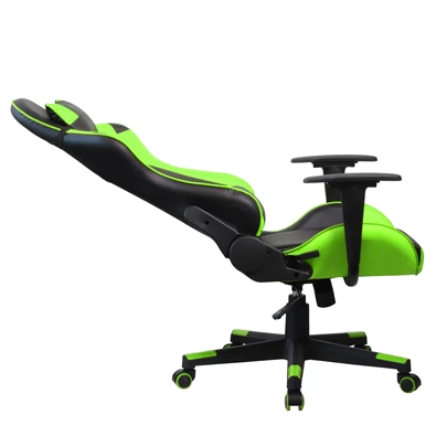 Iris GCH201BE fekete / zöld gamer szék Iris GCH201BE fekete / zöld gamer szék