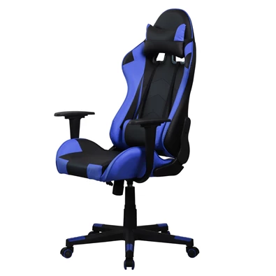 Iris GCH201BK fekete / kék gamer szék Iris GCH201BK fekete / kék gamer szék