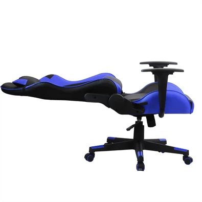Iris GCH201BK fekete / kék gamer szék Iris GCH201BK fekete / kék gamer szék