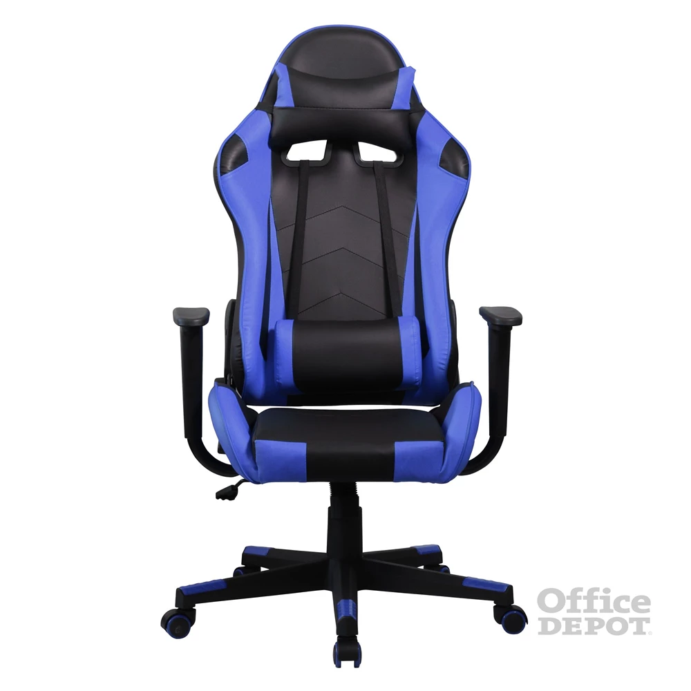 Iris GCH201BK fekete / kék gamer szék