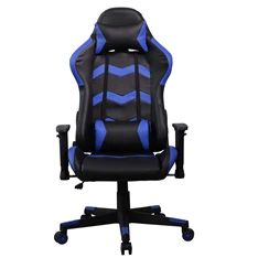 Iris GCH203BK fekete / kék gamer szék Iris GCH203BK fekete / kék gamer szék