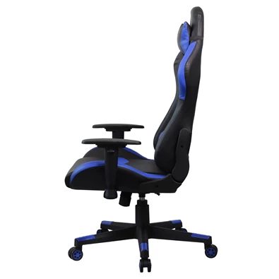 Iris GCH203BK fekete / kék gamer szék Iris GCH203BK fekete / kék gamer szék