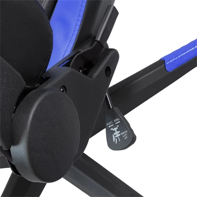 Iris GCH203BK fekete / kék gamer szék Iris GCH203BK fekete / kék gamer szék