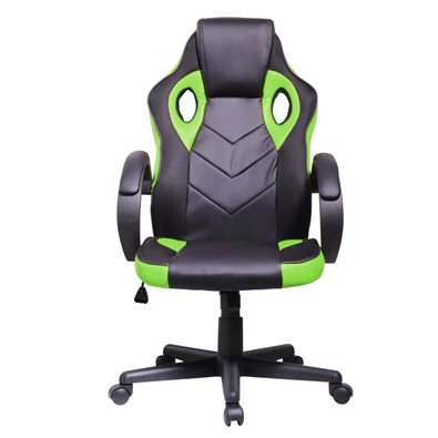 Iris GCH205BE fekete / zöld gamer szék Iris GCH205BE fekete / zöld gamer szék