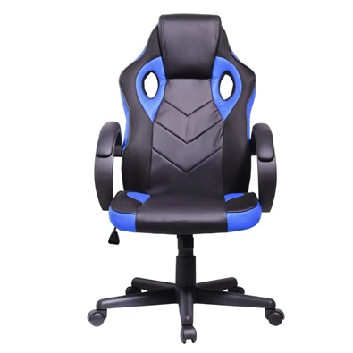Iris GCH205BK fekete / kék gamer szék Iris GCH205BK fekete / kék gamer szék