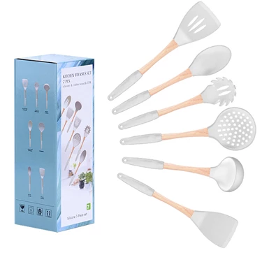 Iris KT-006-W fehér 7 db-os konyhai eszköz készlet Iris KT-006-W fehér 7 db-os konyhai eszköz készlet