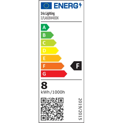 Iris Lighting Filament A Bulb E27 FLA60 8W/4000K/720lm LED fényforrás Iris Lighting Filament A Bulb E27 FLA60 8W/4000K/720lm LED fényforrás