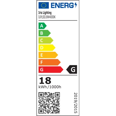 Iris Lighting PLSS-18W 18W/1440lm/4000K álmennyezeti négyzet alakú led panel Iris Lighting PLSS-18W 18W/1440lm/4000K álmennyezeti négyzet alakú led panel