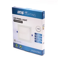 Iris Lighting PLSS-18W 18W/1440lm/4000K álmennyezeti négyzet alakú led panel Iris Lighting PLSS-18W 18W/1440lm/4000K álmennyezeti négyzet alakú led panel