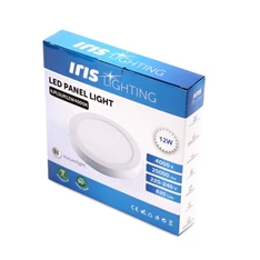 Iris Lighting PLSUR-12W 12W/820lm/4000K mennyezeti kör alakú LED panel Iris Lighting PLSUR-12W 12W/820lm/4000K mennyezeti kör alakú LED panel