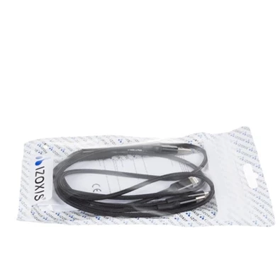 Izoxis 3in1 USB Type-C/microUSB/Lightning gyorstöltő kábel Izoxis 3in1 USB Type-C/microUSB/Lightning gyorstöltő kábel