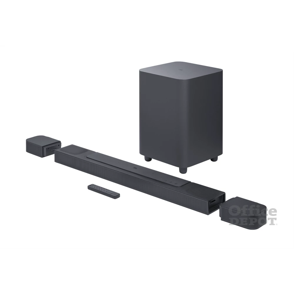JBL BAR800 PRO BLKEP 5.1.2 MultiBeam Virtual Dolby Atmos fekete hangprojektor rendszer