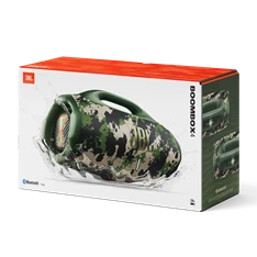 JBL Boombox 4 hordozható terepszínű Bluetooth hangszóró