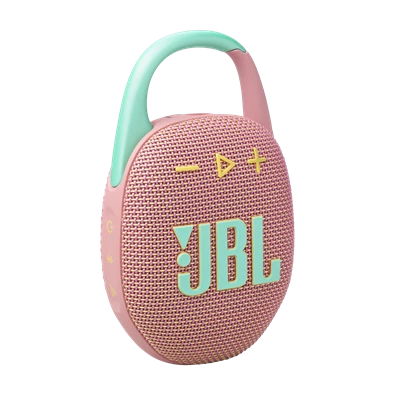 JBL Clip 5 PINK pink hordozható Bluetooth hangszóró JBL Clip 5 PINK pink hordozható Bluetooth hangszóró