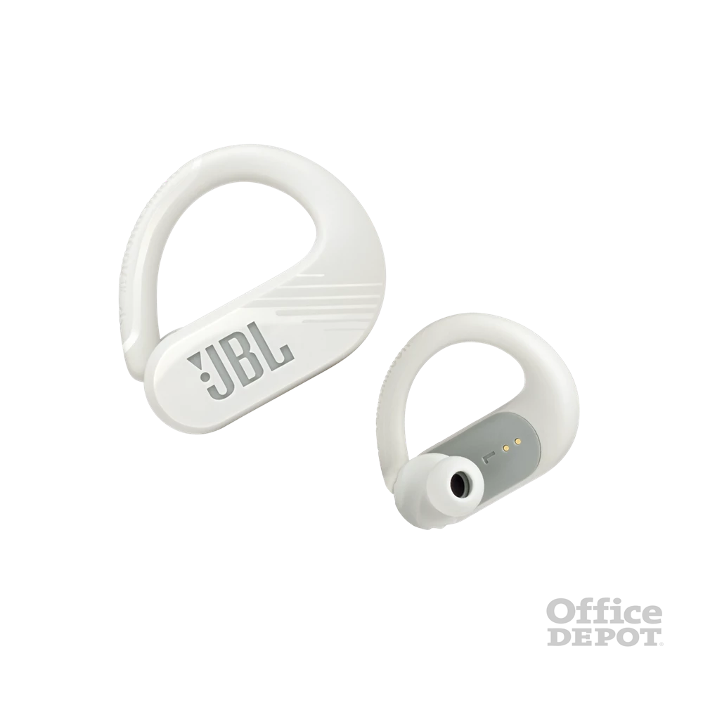 JBL Endurance PeakII True Wireless Bluetooth fehér sport fülhallgató