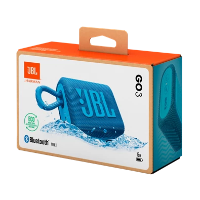 JBL GO3 ECO Bluetooth kék hangszóró JBL GO3 ECO Bluetooth kék hangszóró
