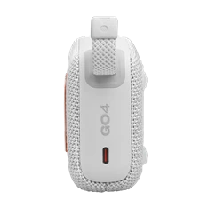JBL Go 4 WHT fehér hordozható Bluetooth hangszóró JBL Go 4 WHT fehér hordozható Bluetooth hangszóró