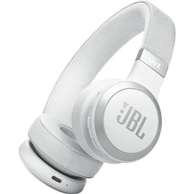 JBL LIVE 670 BTNC Bluetooth fehér zajszűrős fejhallgató JBL LIVE 670 BTNC Bluetooth fehér zajszűrős fejhallgató