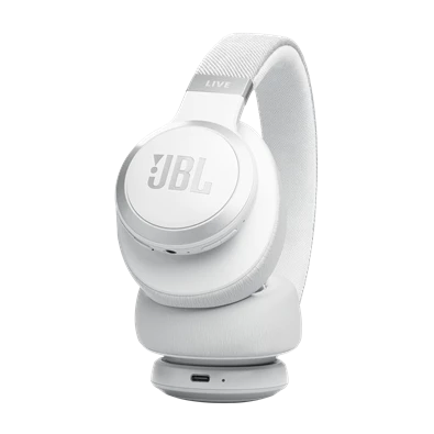 JBL LIVE 770 BTNC Bluetooth fehér zajszűrős fejhallgató
