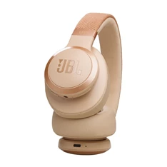 JBL Live 770 NC Bluetooth homok zajszűrős fejhallgató JBL Live 770 NC Bluetooth homok zajszűrős fejhallgató