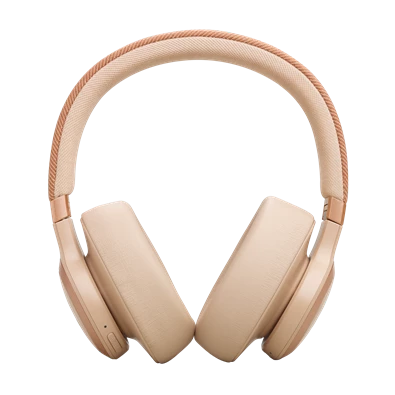 JBL Live 770 NC Bluetooth homok zajszűrős fejhallgató JBL Live 770 NC Bluetooth homok zajszűrős fejhallgató