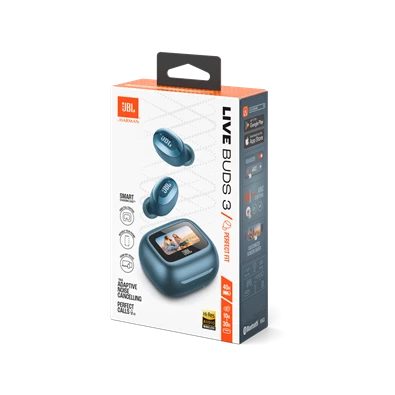 JBL Live Buds 3 True Wireless Bluetooth zajszűrős kék fülhallgató JBL Live Buds 3 True Wireless Bluetooth zajszűrős kék fülhallgató