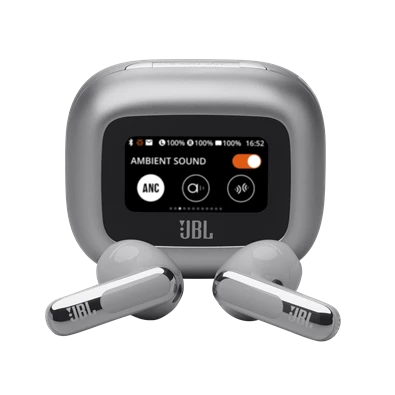 JBL Live Flex 3 True Wireless Bluetooth zajszűrős ezüst fülhallgató JBL Live Flex 3 True Wireless Bluetooth zajszűrős ezüst fülhallgató