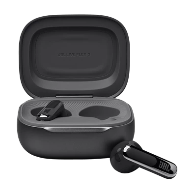 JBL Live Flex 3 True Wireless Bluetooth zajszűrős fekete fülhallgató JBL Live Flex 3 True Wireless Bluetooth zajszűrős fekete fülhallgató
