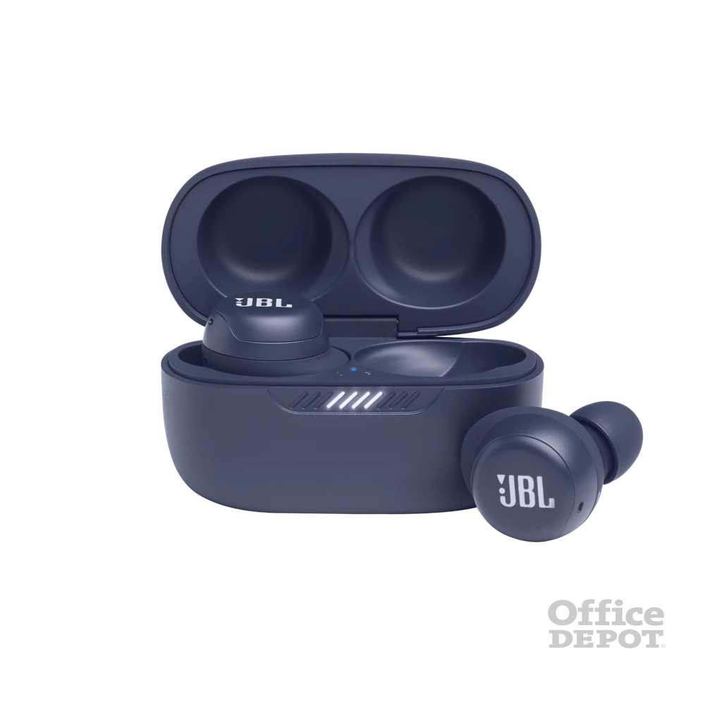 JBL Live Free NC + True Wireless Bluetooth aktív zajcsökkentős kék fülhallgató