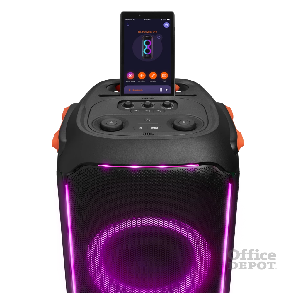 JBL PartyBox 710 Bluetooth fekete party hangszóró