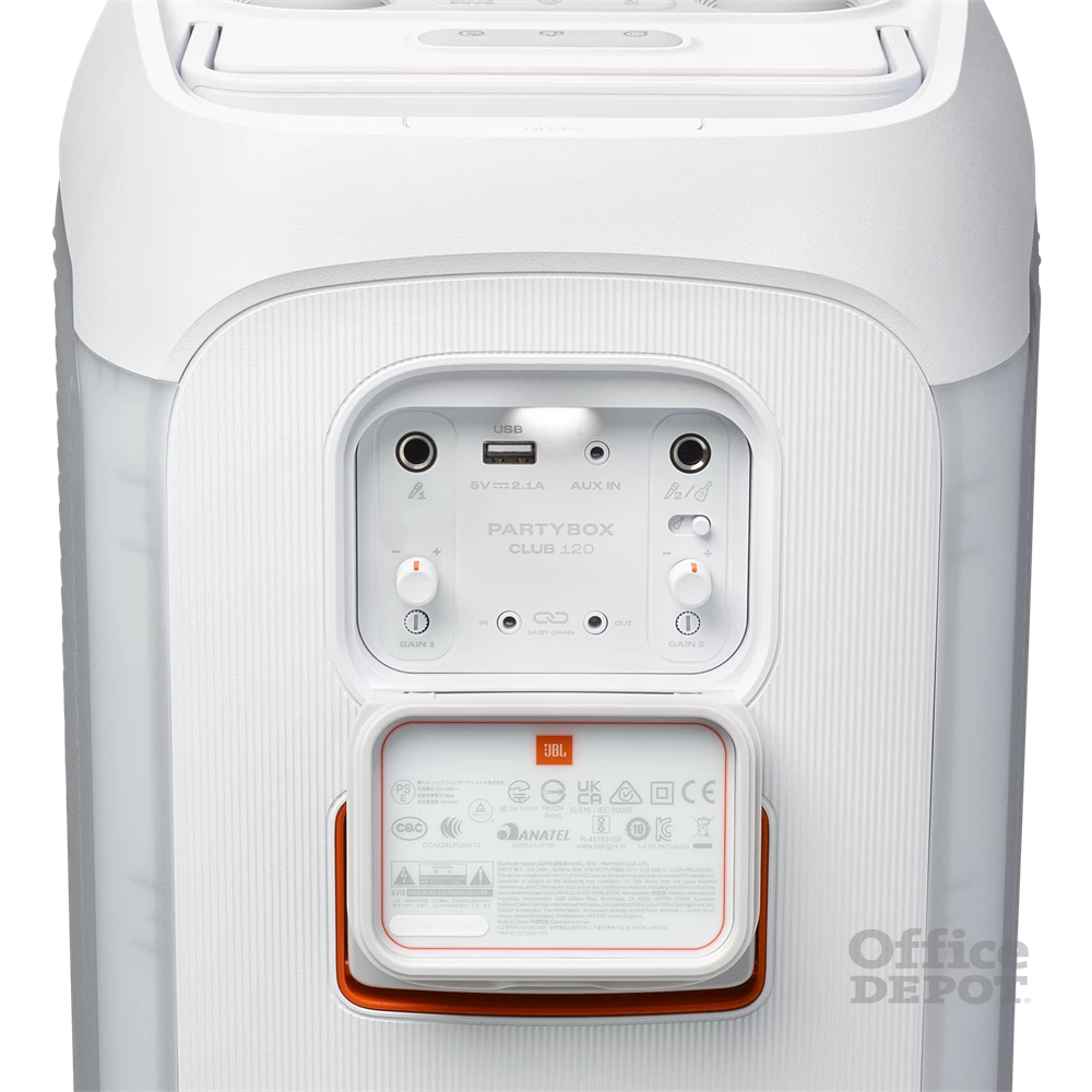 JBL Partybox Club 120 fehér Bluetooth partybox