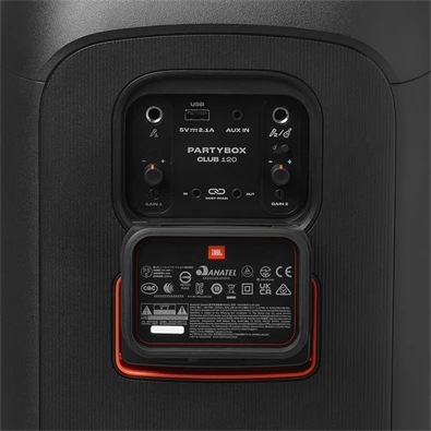 JBL Partybox Club 120 fekete Bluetooth Partybox JBL Partybox Club 120 fekete Bluetooth Partybox