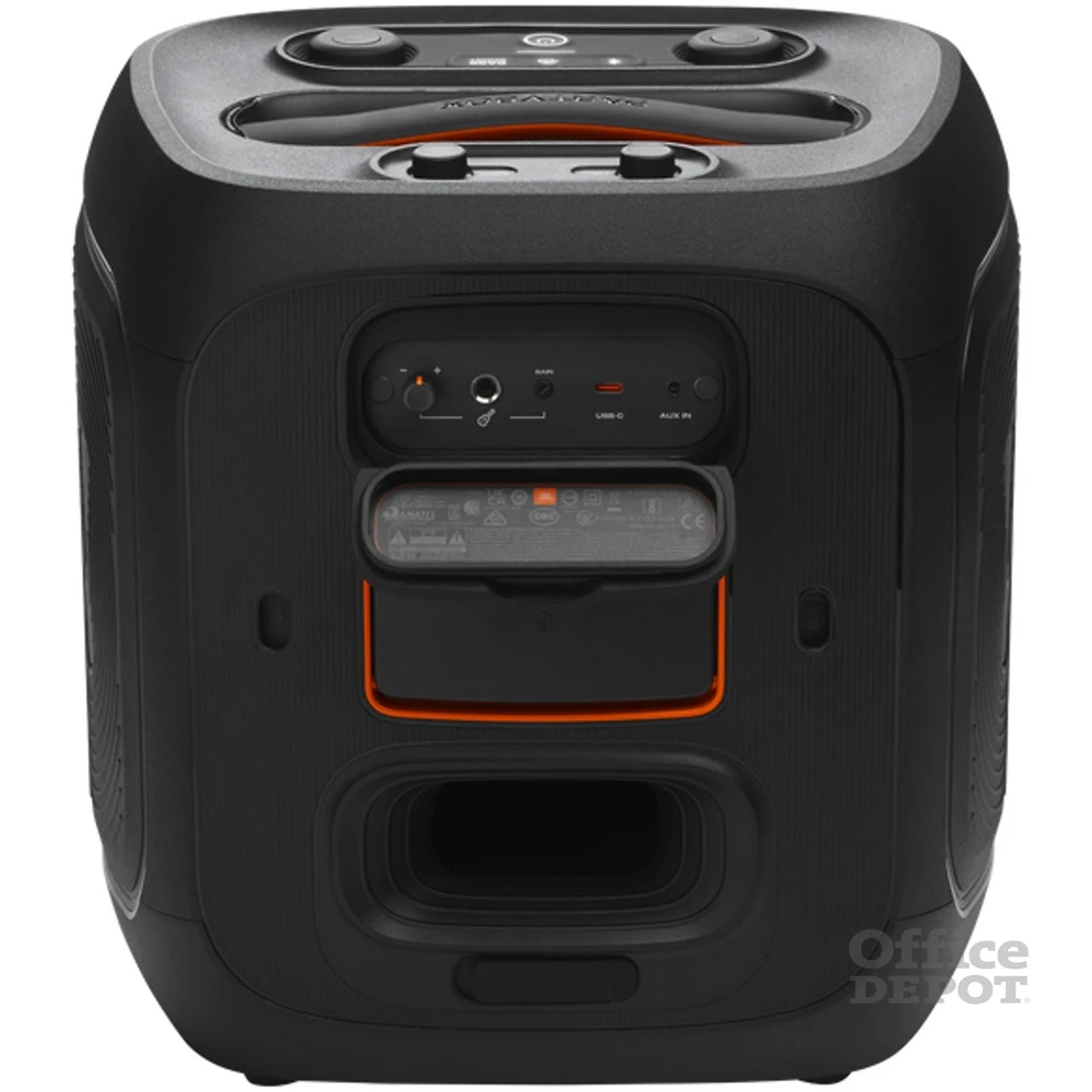 JBL Partybox Encore 2 fekete Bluetooth hangszóró vezeték nélküli mikrofonnal