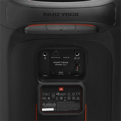 JBL Partybox Stage 320 fekete Bluetooth Partybox JBL Partybox Stage 320 fekete Bluetooth Partybox