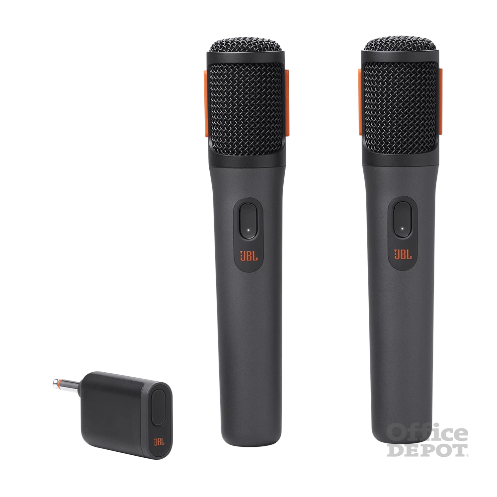 JBL Partybox vezeték nélküli fekete mikrofon (2db)