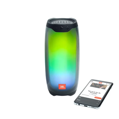 JBL Pulse 4 fekete vízálló LED-es Bluetooth hangszóró JBL Pulse 4 fekete vízálló LED-es Bluetooth hangszóró
