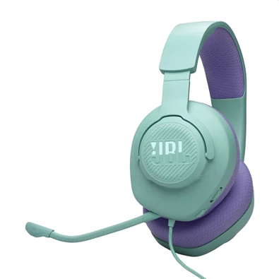 JBL Quantum 100 M2 vezetékes cián gamer headset JBL Quantum 100 M2 vezetékes cián gamer headset